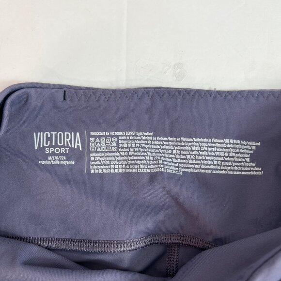 Victoria Sport Knockout by Victoria Secret Leggings Workout Pants Size M Purple - Picture 3 of 11